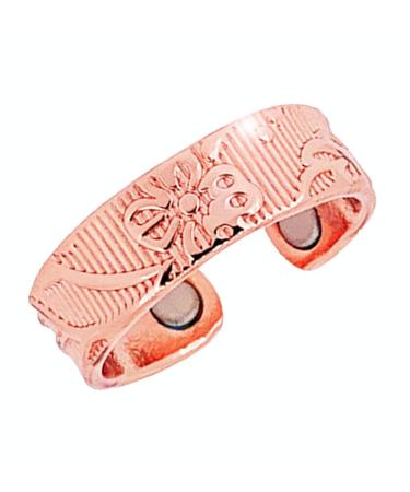 LONGRN-Magnetic Copper Ring adjustable size for Arthritis for Women
