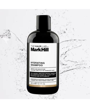 Mark Hill - The Hair Lab - Hydrating Shampoo for Dry and Damaged Hair Nourish and Moisture Organic Oils 300 ml - Vegan - Buy Online on GoSupps.com