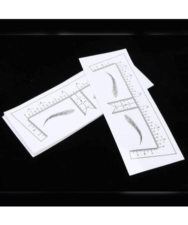 Eyebrow Stencils Stickers Selfadhesive Eyebrow Ruler Eyebrows Shape Stickers Lightweight and Portable for Fix Eyebrow Shape for Draw Your Eyebrow - Buy Online on GoSupps.com