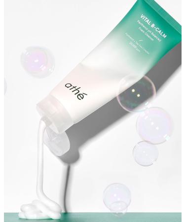 ATHE Vital B-Calm Foam Cleanser - Acne Redness Relief & Moisturizing with Salicylic Acid - Vegan Hypoallergenic 4.05 fl.oz - Ideal for All Skin Types - Buy Online on GoSupps.com