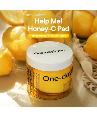 Honey-C Pad One Step Mild Skin Care 60 Pads: Daily Toner for Skin Moisturizing & Brightening - Hypoallergenic Korean Skincare - Buy Online on GoSupps.com