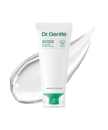Dr.Gentle After Sun Cooling Gel with CICA Fast-Absorbing Lightweight Soothing Care for Heat-Stressed Skin 150ml (5.07 fl oz) | Made in Korea