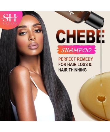 SEVICH Naturals Chebe Shampoo & Conditioner Set - 100% African Chebe Essence for Hair Loss Treatment Moisture & Damage Repair Refresh Scalp - 2Pcs - Buy Online on GoSupps.com