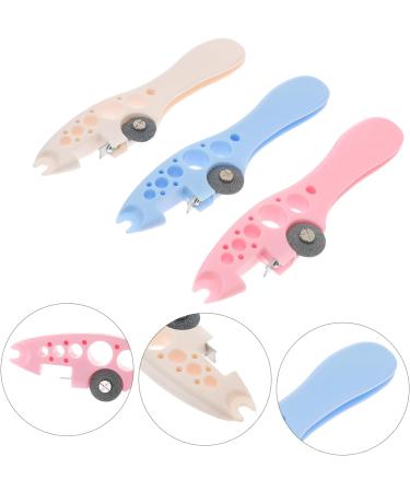 Hemobllo 3pcs Ampoule Bottle Opener Tool Set - Glass Vial Breaker & Grinding Wheel Accessories - 16.7X3.5cm Assorted Color - Buy Online on GoSupps.com