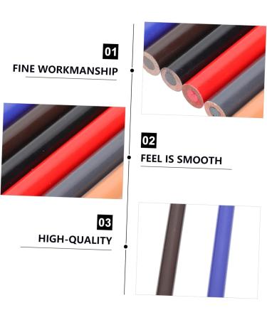 DOITOOL Pull Cord Eyebrows Pencil 6pcs Women Eyebrow Semi-permanent Pencil Using Professional Makeup Multi Resistant for Salon - Buy Online on GoSupps.com