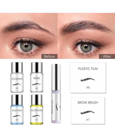 Brow Lamination Kit 2 in 1 Eyelash and Brow Lamination Kit Eye Brow Lift Kit Perm Kit for Instant Eyebrow Lift Instant Eye Brow Lift Kit for Fuller Thicker Brows - Buy Online on GoSupps.com