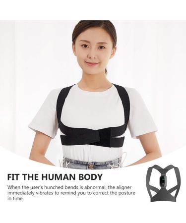Posture Corrector Belt Set - Vibration Reminder & Flexible Hump Support for Better Sitting Posture - International Shipping Available - Buy Online on GoSupps.com