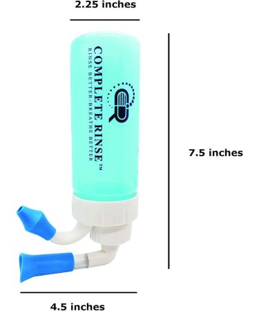 Advanced Sinus Rinse System - No Choke, No Gag, No Ear Fullness - Buy Online on GoSupps.com