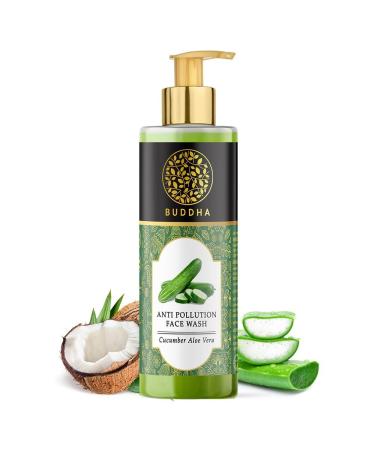 Natural Anti Pollution Face Wash - 150 ml Ayurvedic Certified Chemical Free - Pollutants & Dirt Facial Cleanser