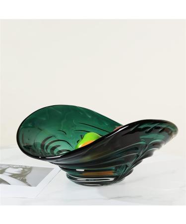 Fruit Bowl Salad Bowl Countertop Fruit Basket Large-Capacity Glazed Fruit Plate Thickened Candy Snack Storage Plate Desktop Decoration Fruit Bowl for Kitchen Counter (A) - Buy Online on GoSupps.com