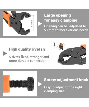 YXGOOD Heavy Duty Snap Fastener Tool Kit - 1 Adjustable Snap Pliers + 50 Sets of Snaps for Boat Covers, Canvas, Tarps - Metal Snap Replacement & Repair Tool - Buy Online on GoSupps.com