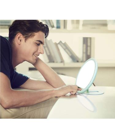 JUXLamp Light Therapy Wake up Light 10000lux UV-Free Sun Lamp with Bio-Clock Adjustment & Ambient Sounds - Buy Online on GoSupps.com