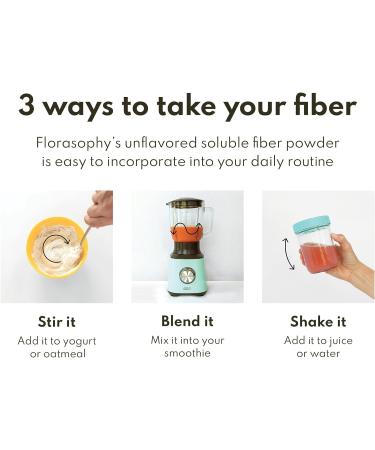 Florasophy Daily Fix: Organic Prebiotic Powder for Digestive Health | 36 Servings | Gluten-Free & Vegan - Buy Online on GoSupps.com