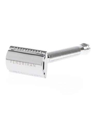 Fendrihan Double Edge Safety Razor - Classic Barber Pole Handle | Premium Shaving Gear for International Shipping - Buy Online on GoSupps.com