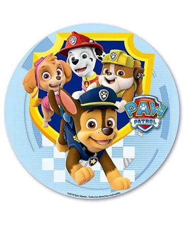 Paw Patrol Edible Image Cake Topper Gluten 20cm