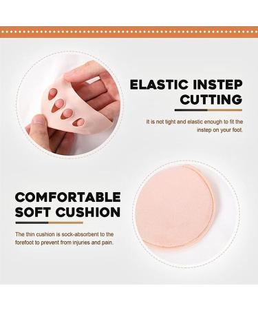 Honeycomb Fabric Forefoot Pads - Women High Heels Invisible Socks (5 pairs) - Buy Online on GoSupps.com