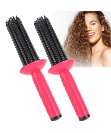 Best Styler for Curly Hair - Anti Slip Curling Wand & Round Brush for Fluffy Curls | International Shipping Available - Buy Online on GoSupps.com