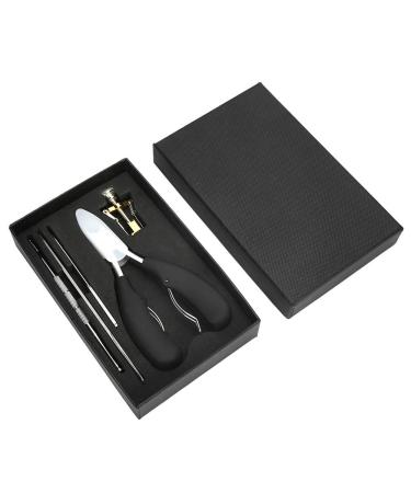 Ruiqas 5Pcs Stainless Steel Nail Cutter Set | Manicure Scissors Nail Picker & Ingrown Nail Corrector - International Shipping - Buy Online on GoSupps.com