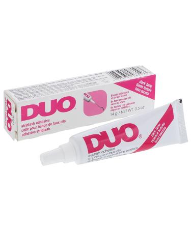 DUO Striplash Adhesive Dark Tone for False Strip Eyelash, 0.5 oz, 1-Pack 0.5 Ounce (Pack of 1) - Buy Online on GoSupps.com