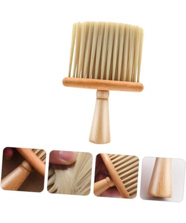 Beatifufu 1pc Hair Barber Brush Hairdressing Neck Brush Barber Duster Brush Styling Cleaning Brush Neck Brush for Hair Cutting Haircut Cleaning Brush Neck Duster Brush Beech - Buy Online on GoSupps.com