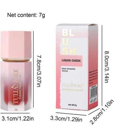 Cream | Cream Makeup for Super Dewy Liquid Look Natural Long-Wearing Liquid Cheek Smudge-Proof Look for Women's Eyes Cheek Lips Makeup Comoda 08# - Buy Online on GoSupps.com