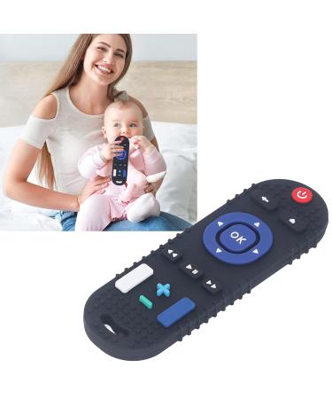 TV Remote Control Teething Toy - High Simulation Baby Teether for Sensory Development (Black) - Buy Online on GoSupps.com
