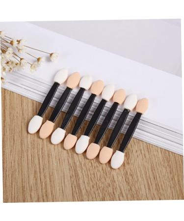 Housoutil 40pcs Sponge Stick Eye Shadow Double-head Eyeshadow Stick Makeup Eyeshadow Stick Nose Shadow Brush - Buy Online on GoSupps.com