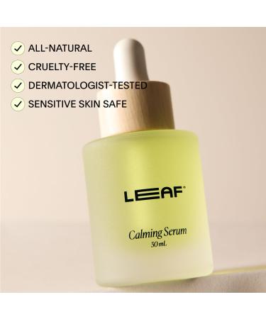 Leaf Shave Calming Serum Refill | All-Natural Facial Oil for Redness Relief & Skin Hydration - 1 fl oz - Buy Online on GoSupps.com