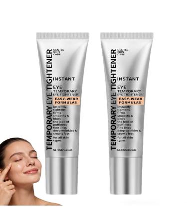 XUSHAOLUN Set of 2 Instant Firming and Tightening Eye Creams - Anti-aging cream for dark circles and puffy eyes - Smoothing eye cream - Fast-acting cream against