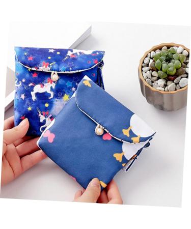 Cotton Napkin Holder Bags - Set of 4 | Aunt's Towel & Menstrual Pad Storage Travel Organizer | Napkin Bags Pouch for Convenient Storage - Buy Online on GoSupps.com