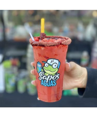 Sapo s Miches Chamoy Paste Sauce - Cucumber Lime Candy Dip 8 oz | Perfect for Drinks - Buy Online on GoSupps.com