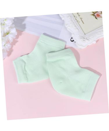 2 Pairs high Heel Socks moisturizing Socks Breathable Socks Heel Protector Socks Womens Socks Open Toe Socks Heel Anti-Crack Socks Ankle Socks Moisturizing Gel Socks Protection pad - Buy Online on GoSupps.com