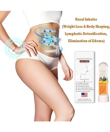 ExqST Aromatherapy Nose Inhaler for Weight Loss & Body Shape - 5 Pack Essential Oil Inhalators for Lymphatic Support - Buy Online on GoSupps.com