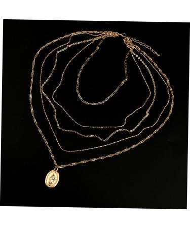 Yardenfun 5 J Necklace for Women Womens Necklace Lady Necklace Choker Necklace Collar Gem Miss Golden Necklace - Buy Online on GoSupps.com