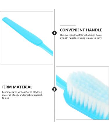 Giant Toothbrush Prop - Oversized Comedy Item & Halloween Decor | Ibasenice Sky-Blue - Buy Online on GoSupps.com