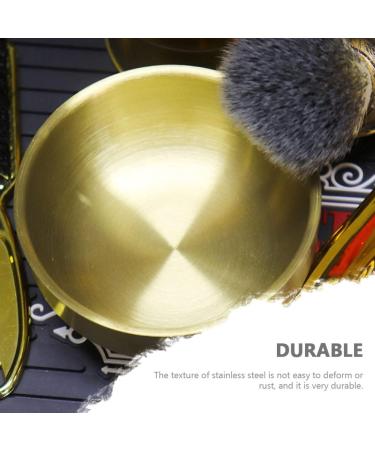 Fomiyes Unbreakable Steel Razor | 1PC304 Golden Face Accessories | Rust-Free Shaving & Durable Bowl for Perfect Beard Care - Buy Online on GoSupps.com