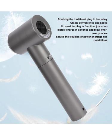 Cordless Hair Dryer Rechargeable Blow Dryer Travel Hair Dryer with Nozzle Hot and Cold Air Mode Compact Hair Dryer Blow Dryer for Fast Drying Low Noise Hair Dryer for Home - Buy Online on GoSupps.com