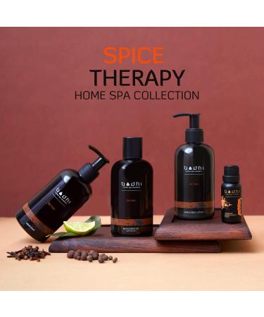 Bodhi Body and Bath Oil SPICE THERAPY 250ml | 100% Natural Vegan & Organic Shower and Massage Oil with Essential Oils - Buy Online on GoSupps.com