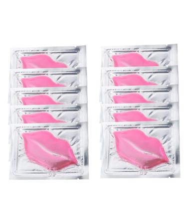Ipetboom 15pcs Collagen Lip Sleeping Mask Exfoliating Moisturizing Beauty Lip Mask Pad