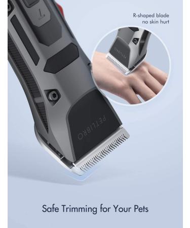 PETLIBRO Dog Clippers Kit - LCD Display, Low Noise, USB Rechargeable, Cordless Electric Grooming Clippers for Dogs, Cats, Pets - Buy Online on GoSupps.com