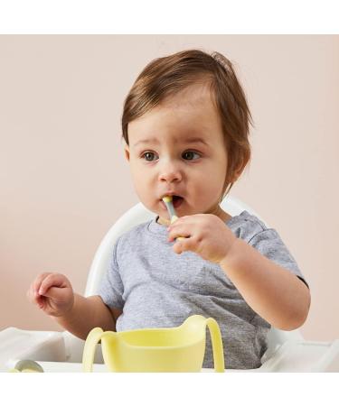 Uniquely Designed Toddler Cutlery Set in Pistachio - Fork and Spoon Combo - Buy Online on GoSupps.com