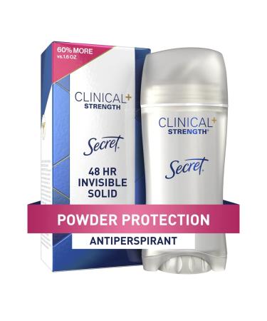 Secret Clinical Strength Antiperspirant/Deodorant  Invisible Solid Powder Protection 2.6 oz (73 g)