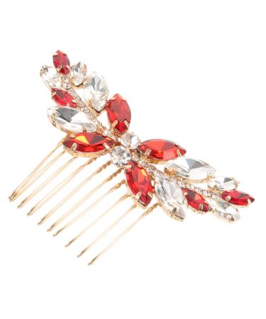 SOESFOUFU hair women's Hair piece tiara Metal Miss hair accessories girl With diamond romantic hair comb clip rhinestone clips for hair rhinestones hairpin comb bride