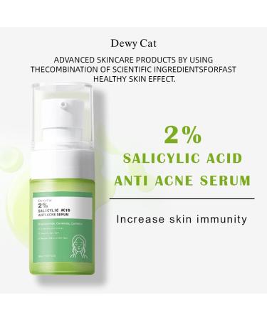 Salicylic Acid Solution Salicylic Acid 2% Solution Gentle Exfoliating Serum for Smoother & Clearer Skin Daily Use Facial Serum (20 mL) - Buy Online on GoSupps.com