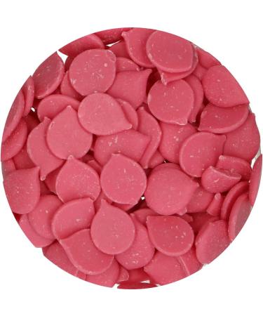 FunCakes Deco Melts Pink AZO Free 250g - Vibrant Pink Candy Melts for Baking and Decorating - Buy Online on GoSupps.com