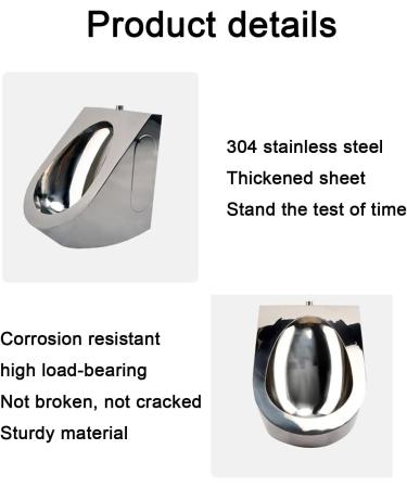 Men's Urinals Household/Commercial Bathroom Urinal Funnel Toilet Wall-Mounted Universal urinals Used in Bars Hotels Schools Public Toilet Urinal (Package B) - Buy Online on GoSupps.com