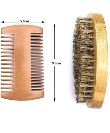 Shop Ailife Beard Brush - Natural Wild Boar Bristles & Bamboo Face Massager for Men | Perfect for Beards & Mustaches - Fast International Shipping - Buy Online on GoSupps.com