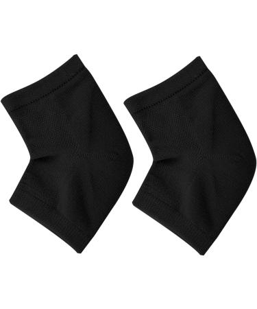 Moisturizing Gel Heel Socks Gel Heel Sleeves Gel Socks for Foot Care Foot Skin Protector Relieve Pain and Pressure Heel Cushion(Black) - Buy Online on GoSupps.com