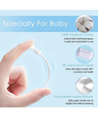 XANAD 48PCS Baby Toothbrush & Tongue Cleaner for 0-36 Months - Disposable & Soft Gauze Infant Oral Care - Buy Online on GoSupps.com