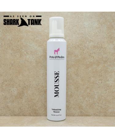 Pete & Pedro MOUSSE - Volumizing Hairstyling Spray with Argan Oil & Wheat Protein | Boost Body & Shine for Perfect Blowout | Shark Tank Featured - Buy Online on GoSupps.com